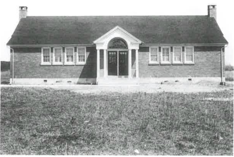 The Georgetown African American school followed the same basic design as most of the other schools in the county. HAGLEY MUSEUM AND LIBRARY PHOTO